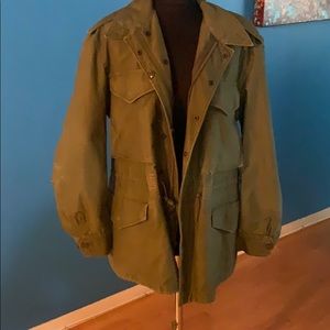 Rugged real military jacket